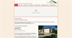 Desktop Screenshot of hausbergblick-thueringen.de
